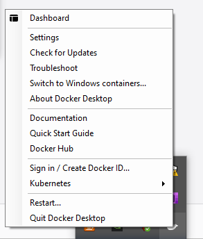 Docker settings showing higher resources given to the Docker VM.